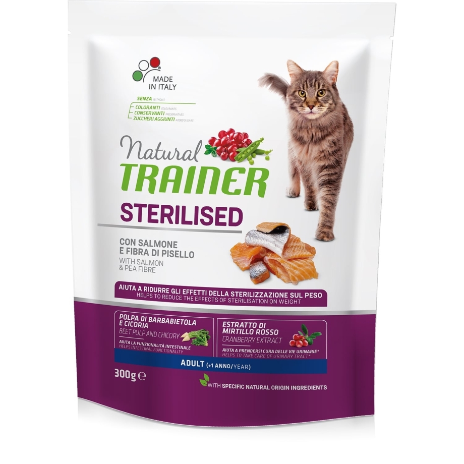 Корм для кошек Trainer natural Adult Cat Sterilised Dry-Cured Ham Dry 1.5 кг