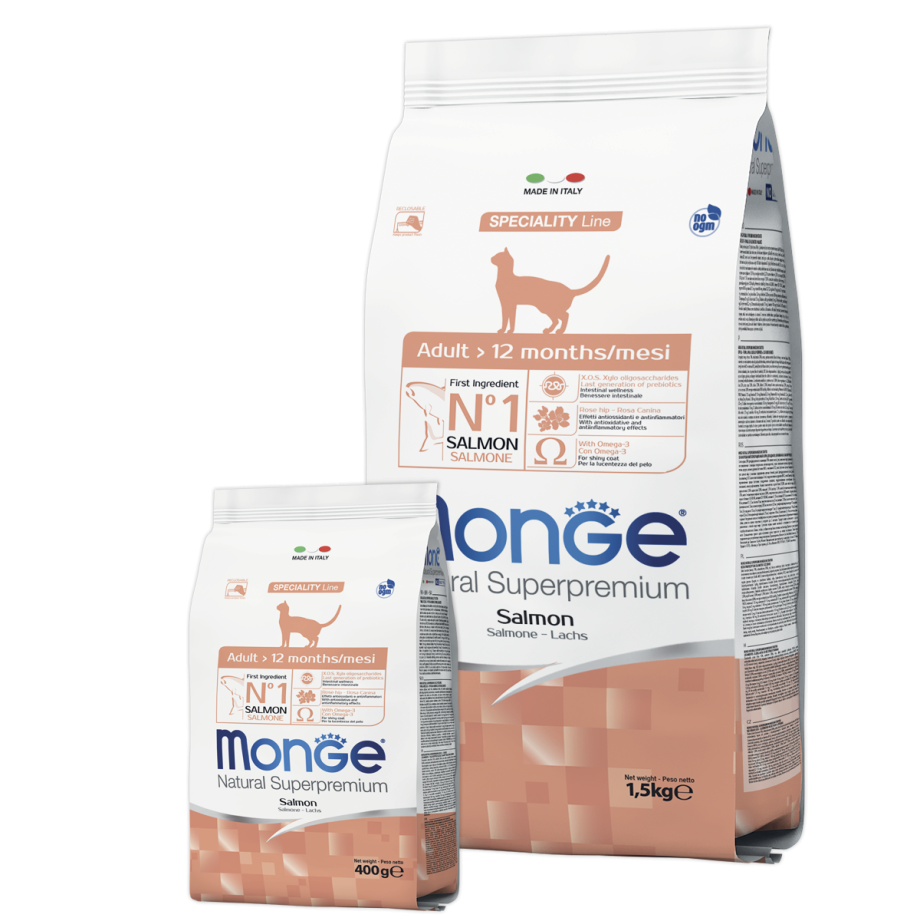 Корм для кошек Monge Cat 1.5кг
