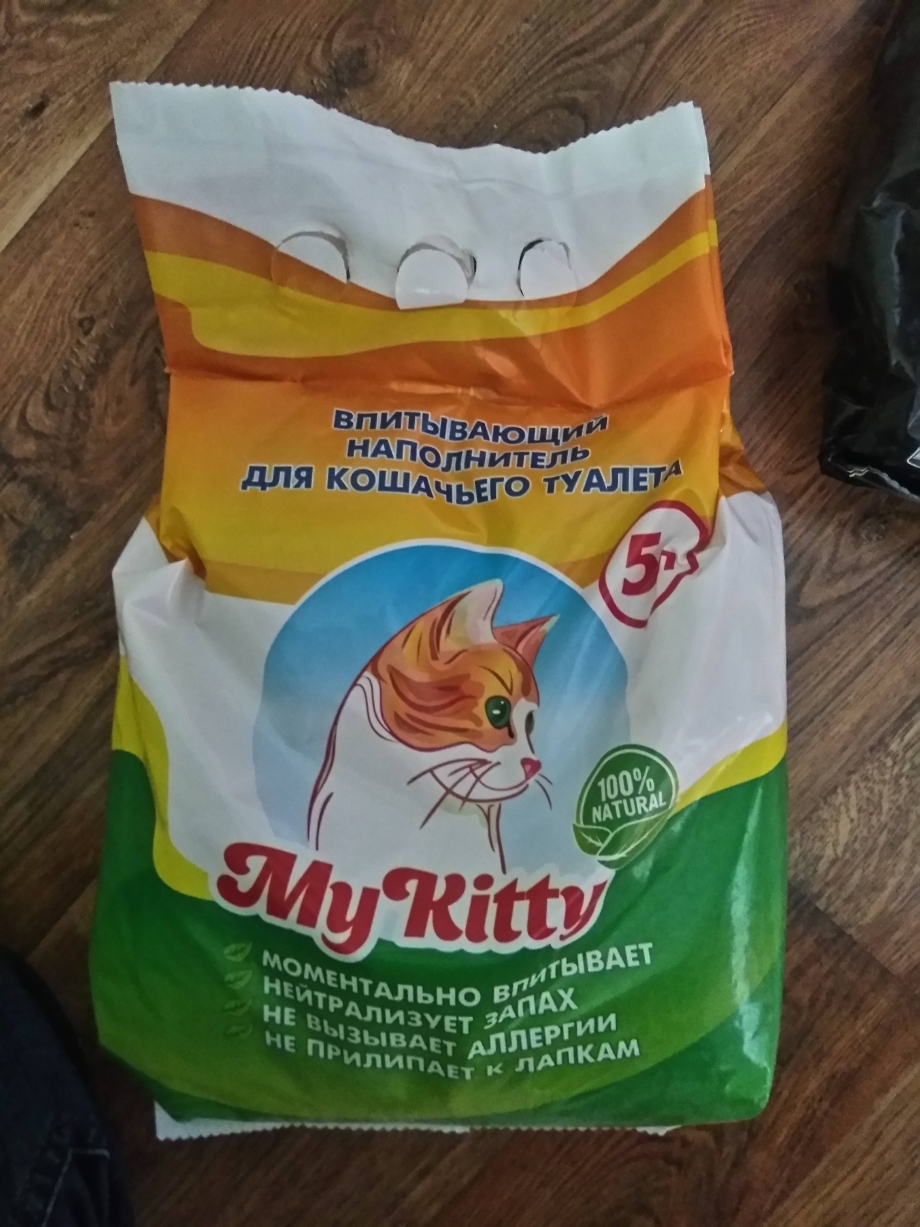 Наполнитель впитывающий my Kitty 5л
