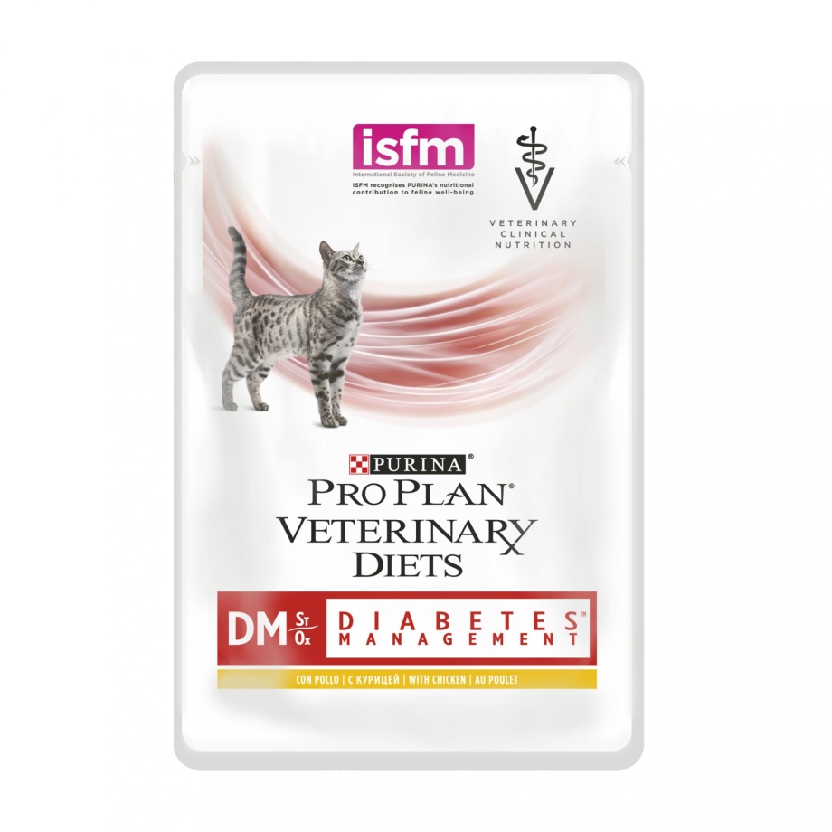 Корм для кошек Pro Plan Veterinary Diets Feline NF renal function Chicken Pouch (0.085 кг) 10 шт.