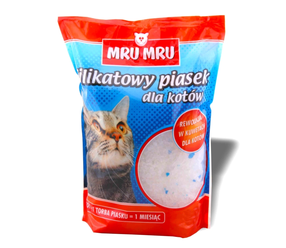 Силиконовый наполнитель для кошачьего туалета