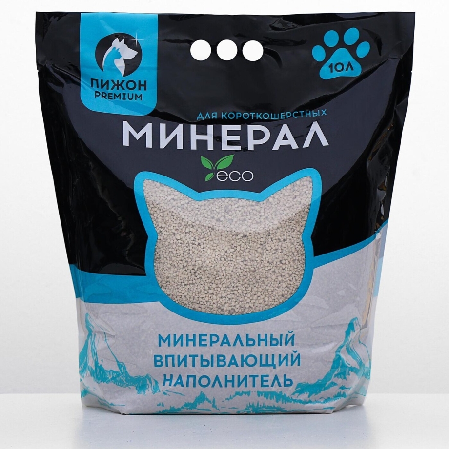Впитывающий наполнитель комфорт для короткошерстных кошек 4,6 л