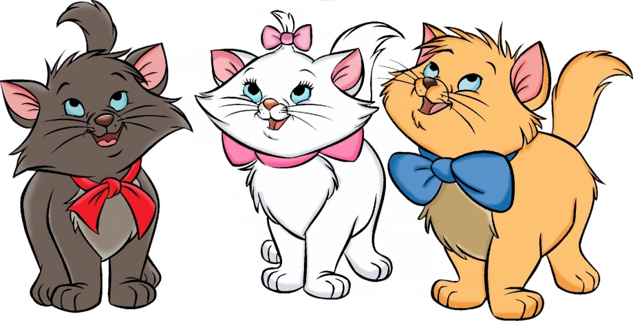 Коты Аристократы герои мультфильма