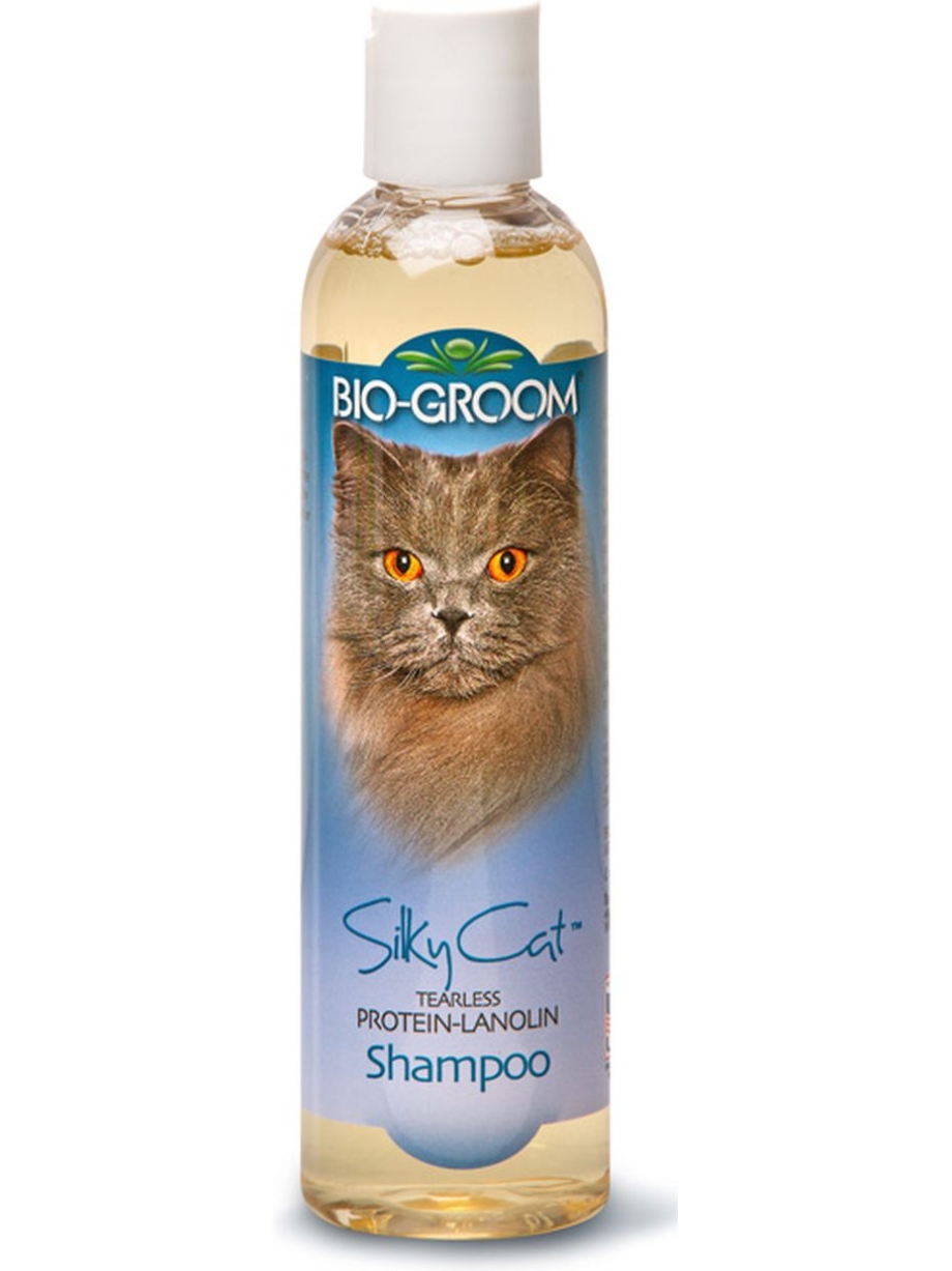 Bio-Groom Silky Cat Shampoo шампунь-кондиционер для кошек шелковый