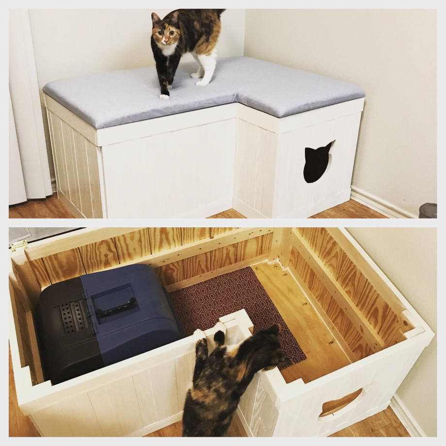 Лоток домик для кошек
