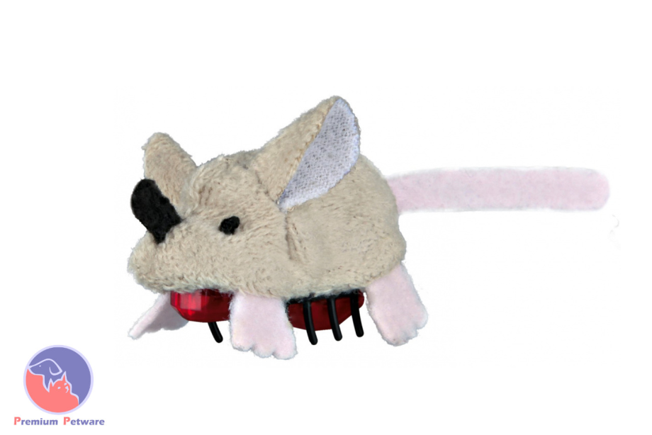 Трикси 45798 игрушка д/кошки "бегающая мышь" 5,5 см
