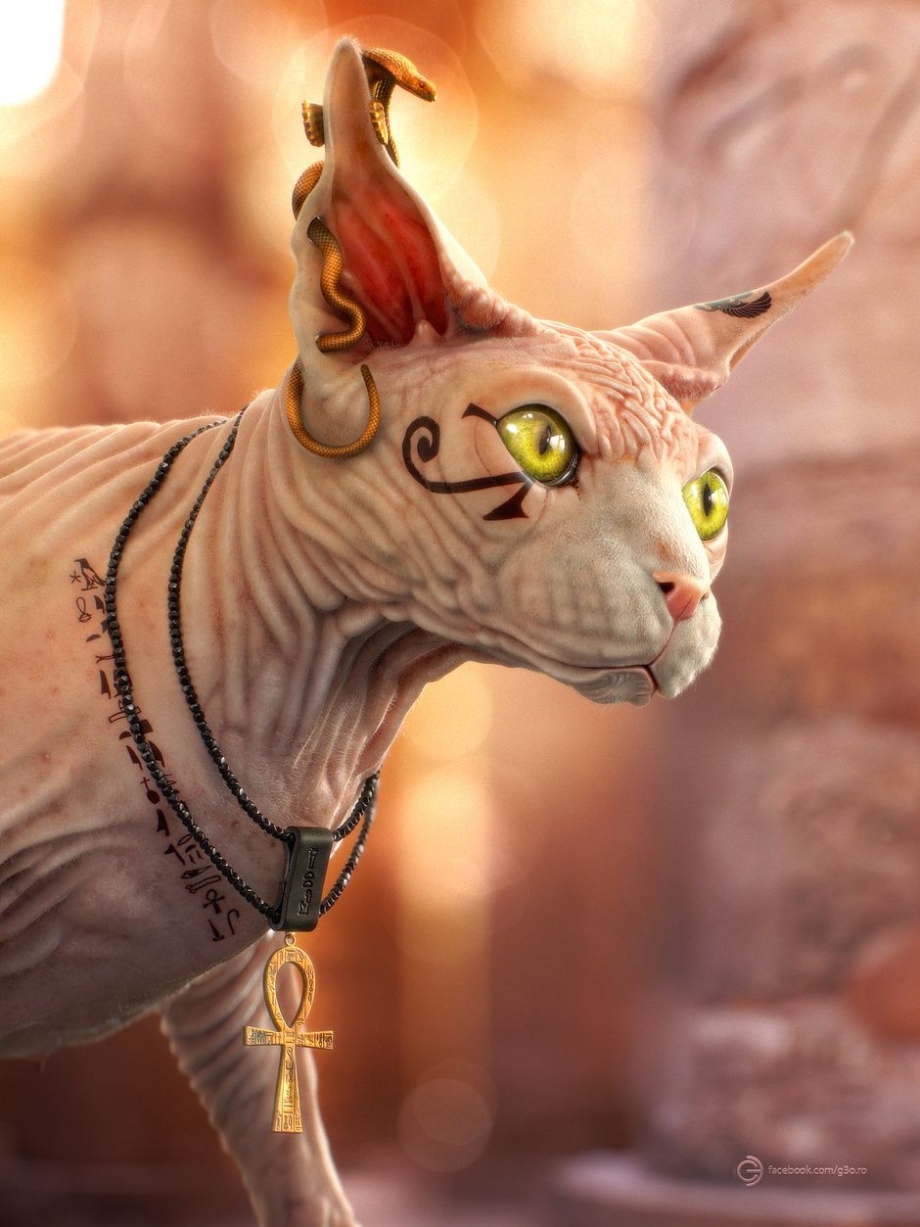 Игрушка Египетская кошка