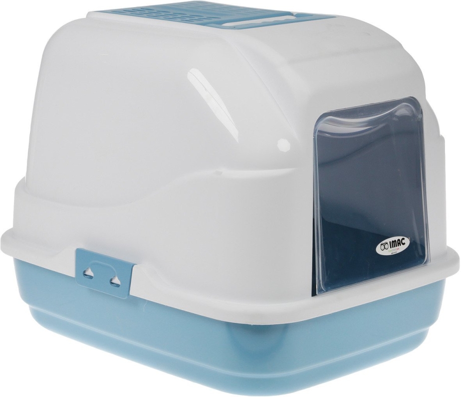 IMAC био-туалет для кошек easy Cat 50х40х40h см, нежно-розовый