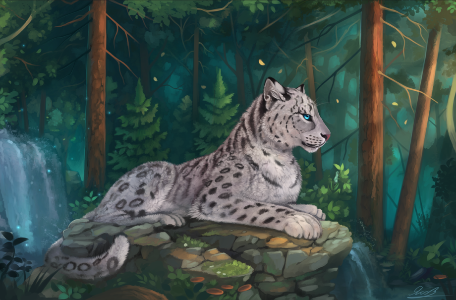 Барс furry feral
