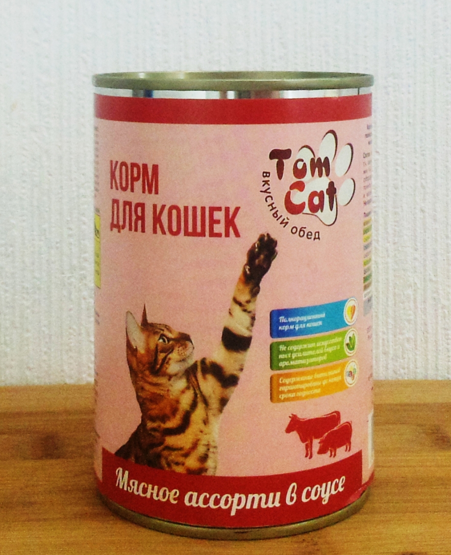 Том Кэт корм для кошек