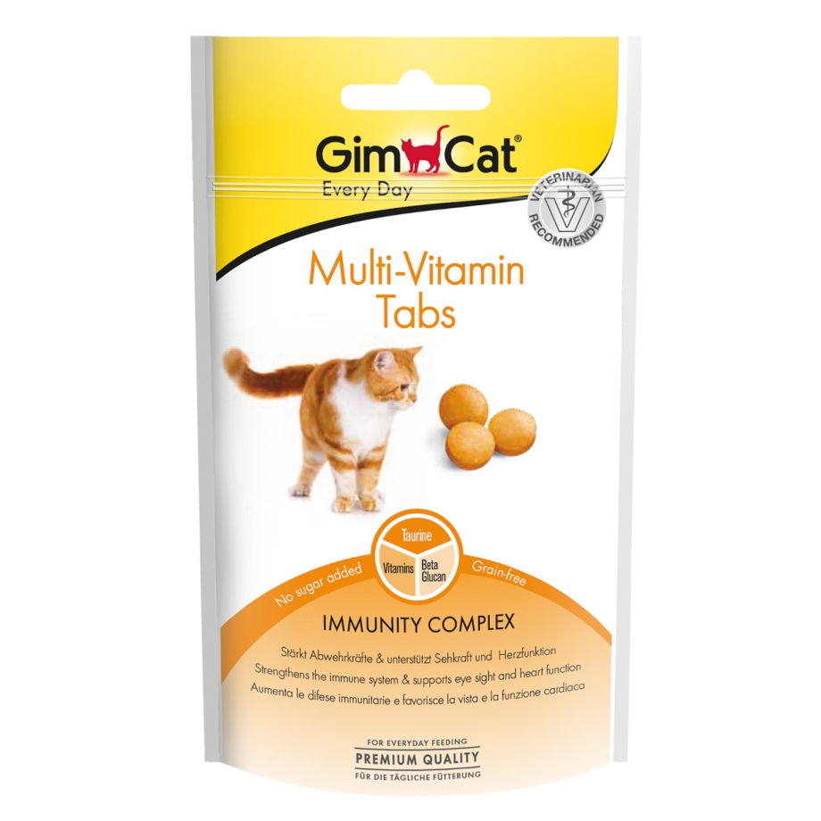 GIMCAT Мульти витамин витамины для кошек табс, 40гр