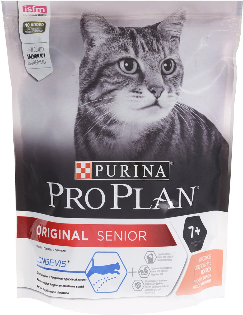 Корм для кошек Purina Pro Plan Original с лососем 400 г
