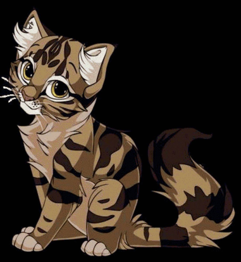 Коты Воители полосатый кот