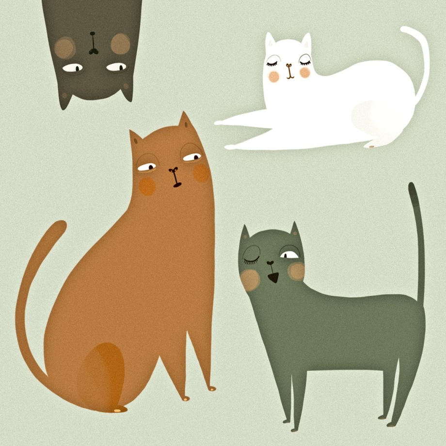 Кот Illustrator
