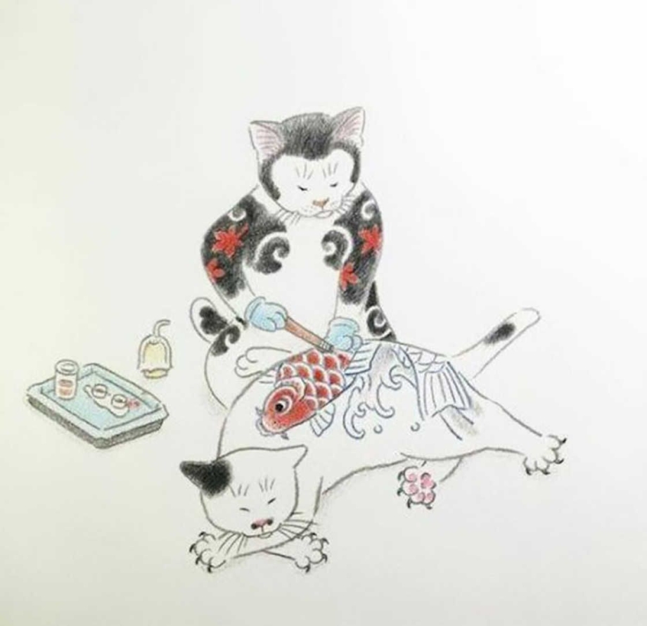 Kazuaki Horitomo monmon Cats