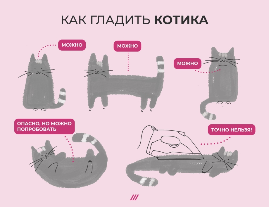 Кошка мурлычет