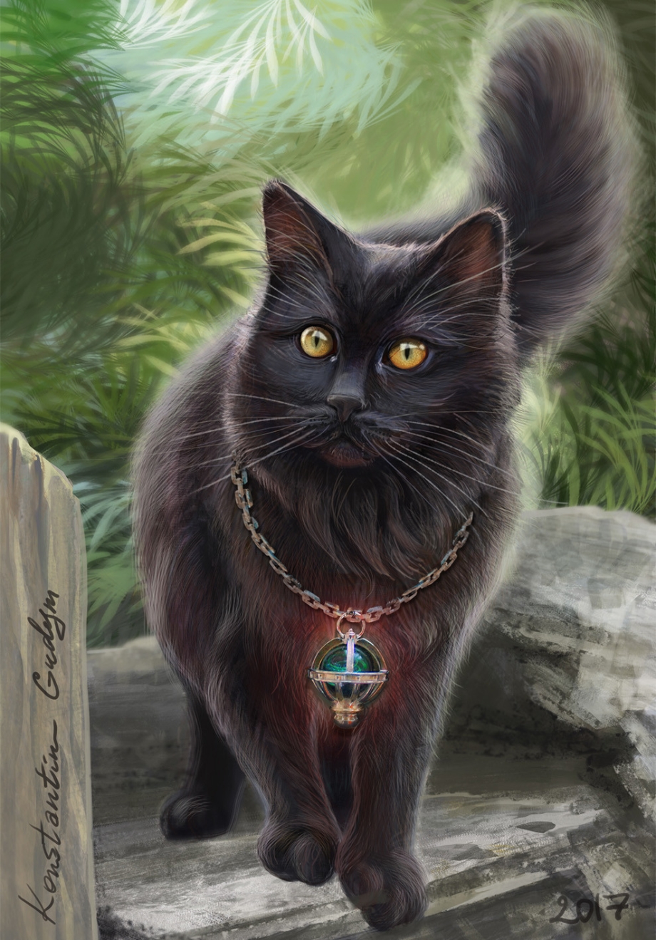 Кот Баюн из сказки