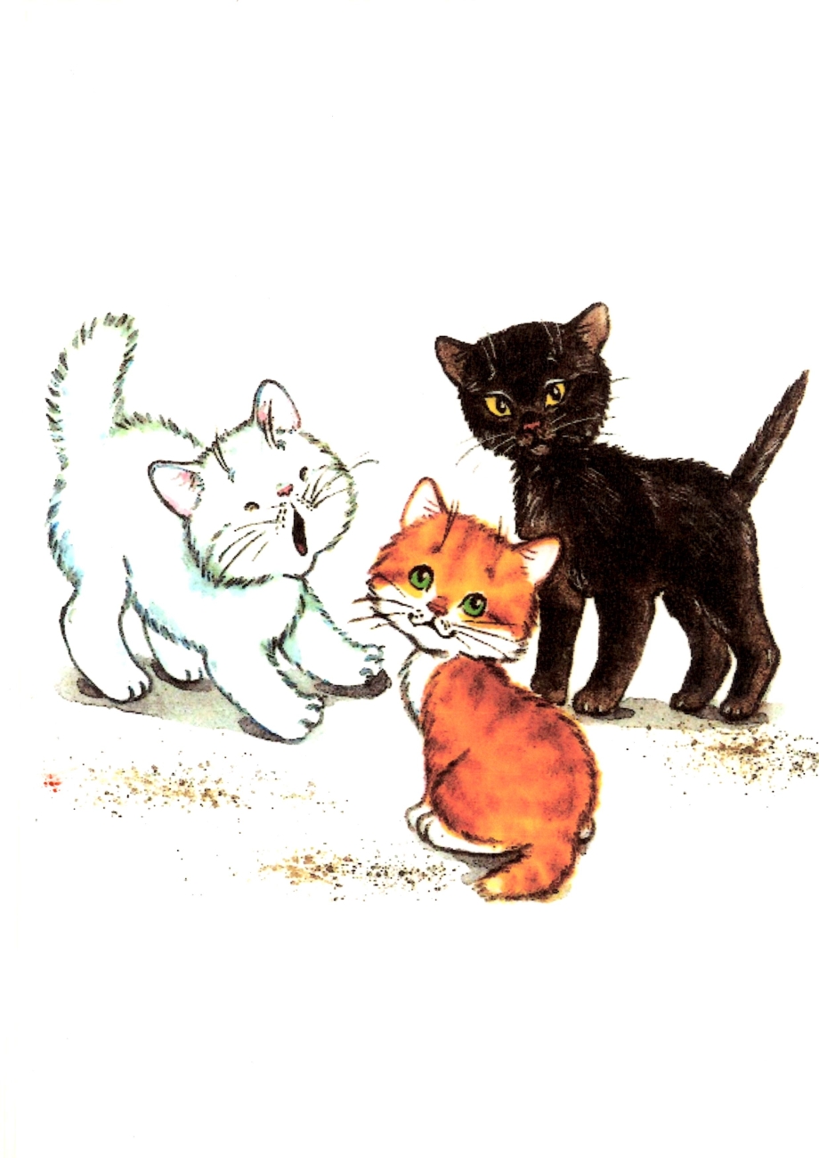Котенок иллюстрация