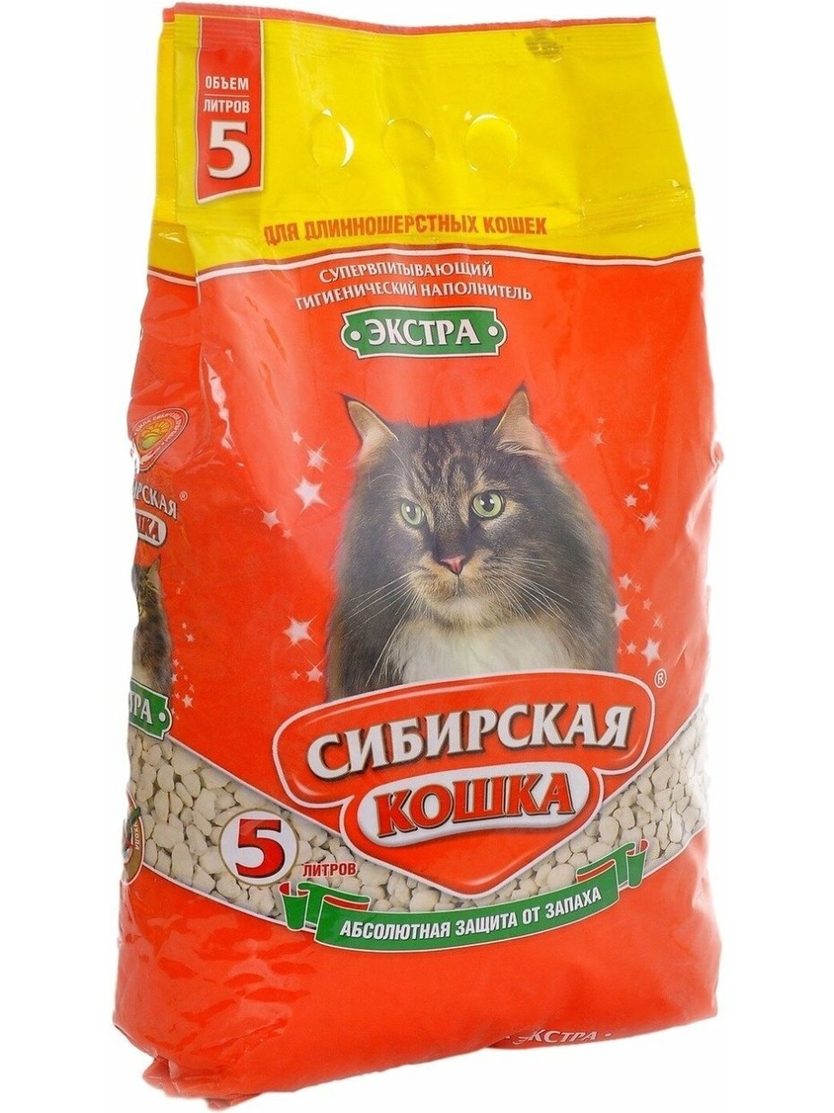 Впитывающий наполнитель Сибирская кошка Оптима 10 л