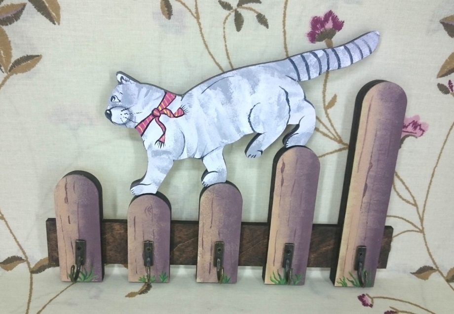 Кот фанера