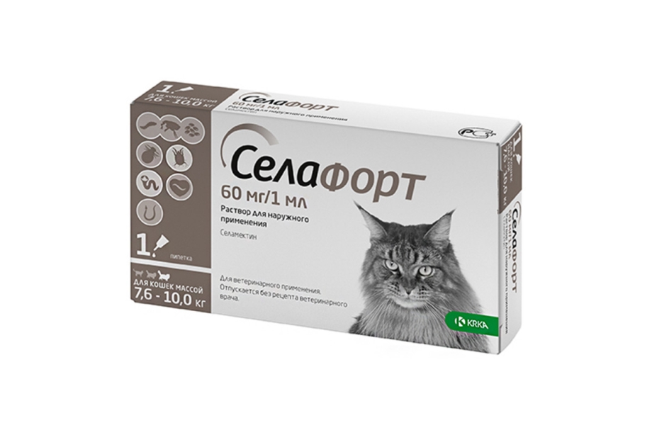 Селафорт для кошек 7,6-10 кг