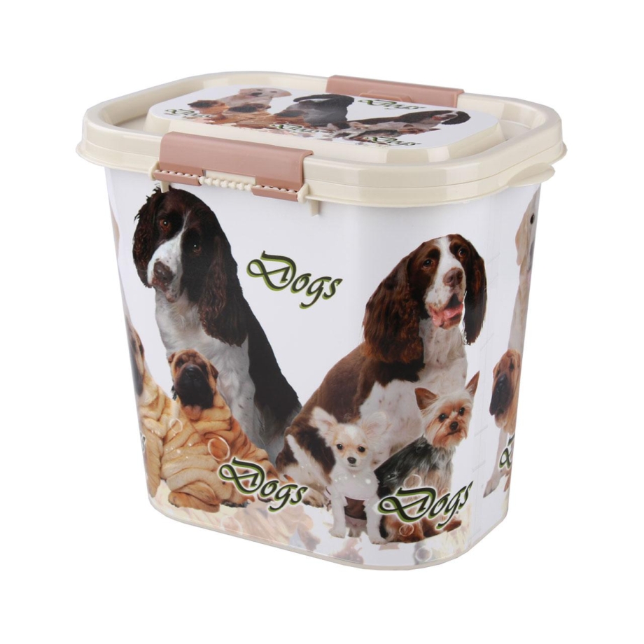 Контейнер д/корма Dogs 10л.овальный/8 м5394
