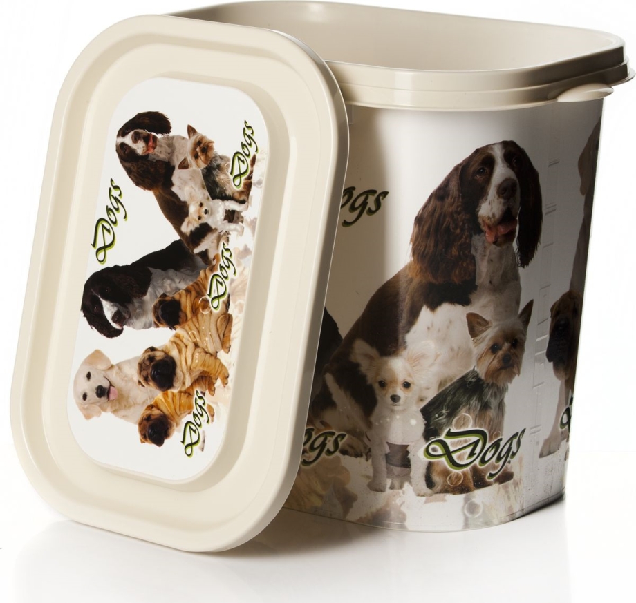 Контейнер для корма альтернатива Dogs 10 л м5394