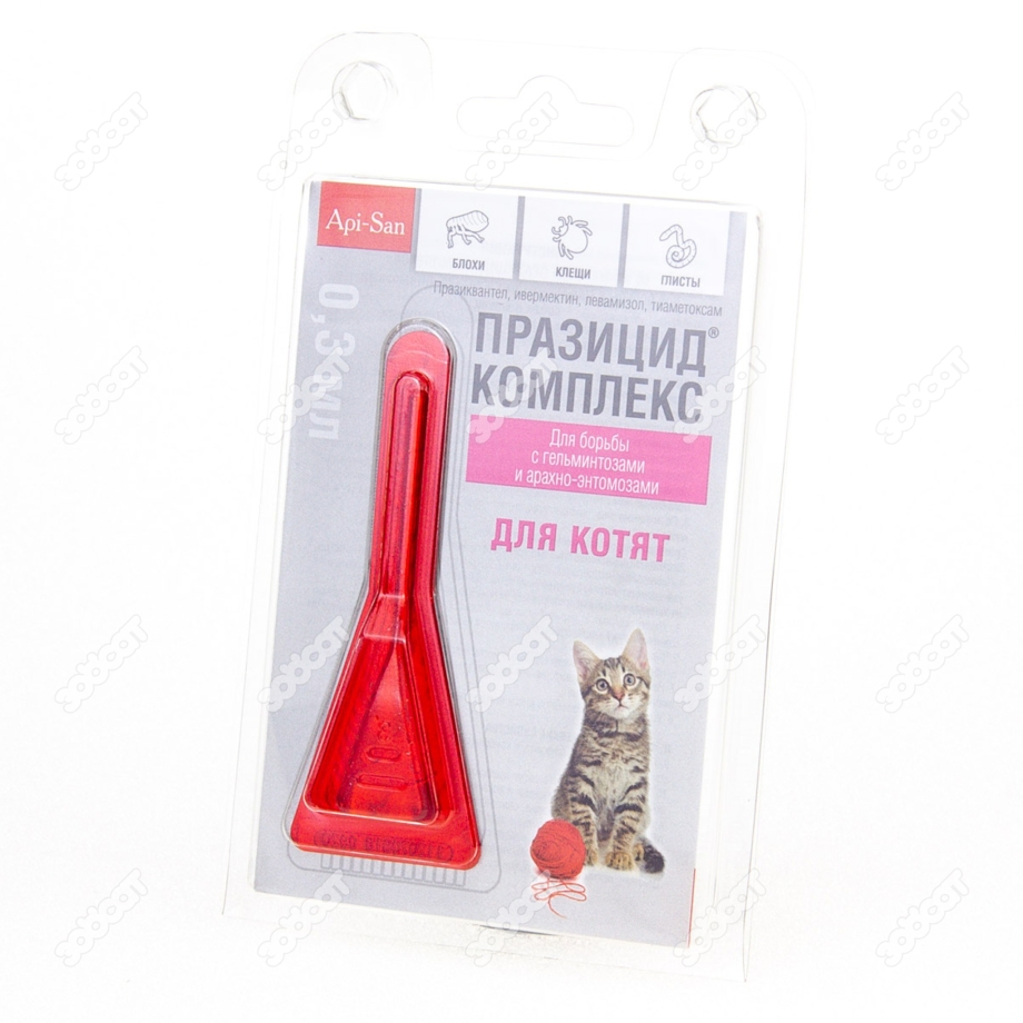 Празицид комплекс для котят и кошек до 4 кг