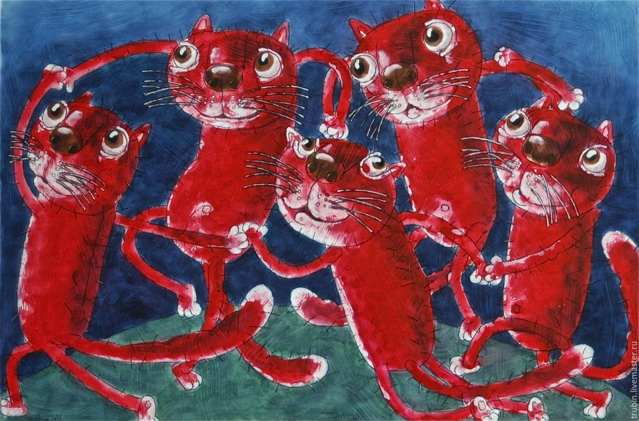 Tabby Cat рыжий