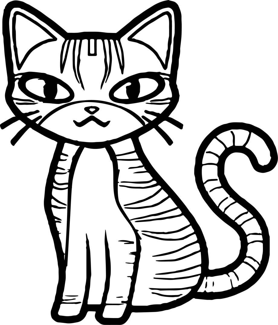 Meow Cat раскраска