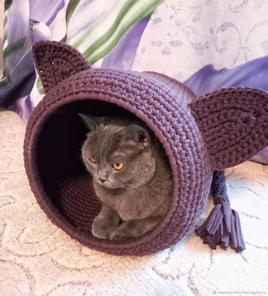 Мастерим кошачий домик
