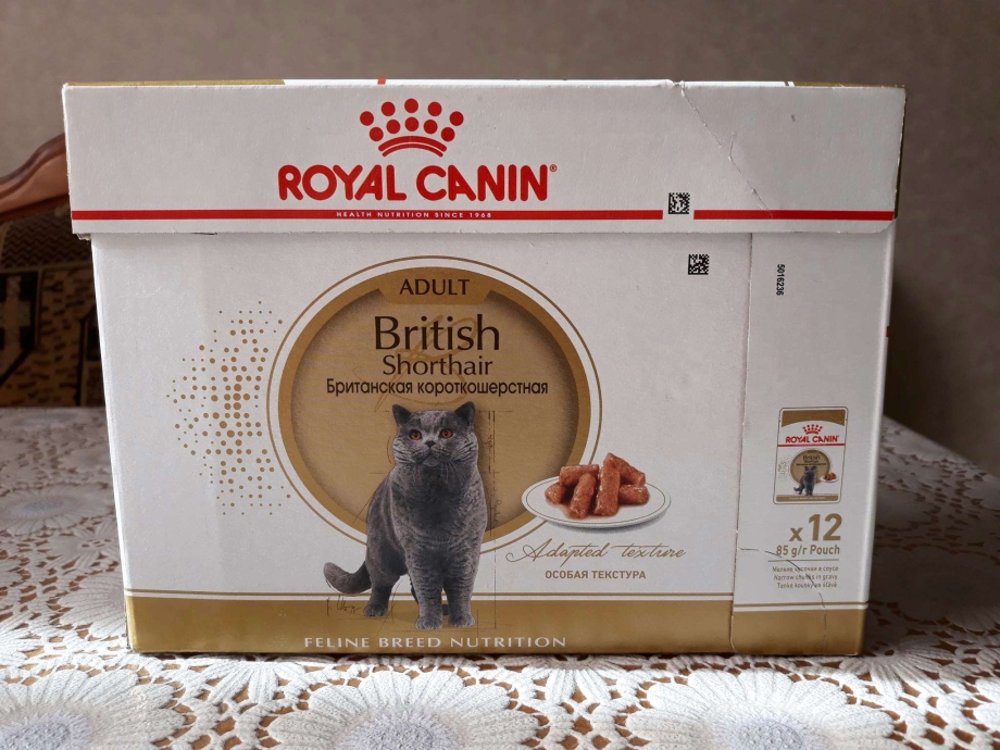 Royal Canin British Shorthair Adult консервы