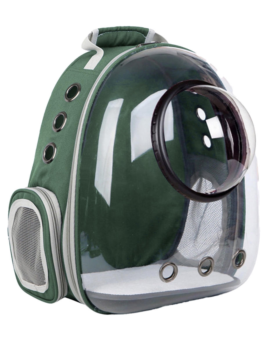 Рюкзак для переноски животных прозрачный Space Capsule