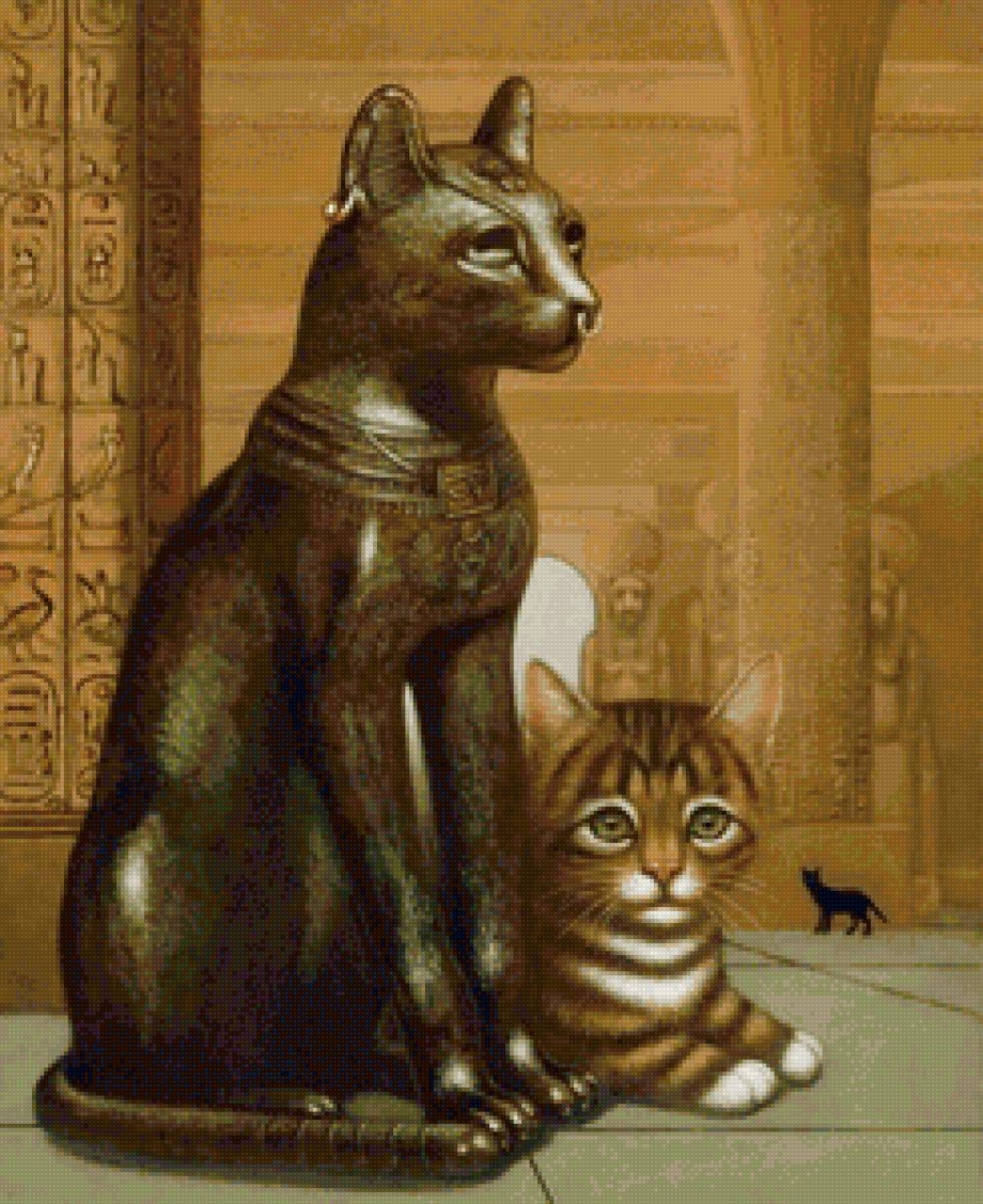 Кот в древнем Египте