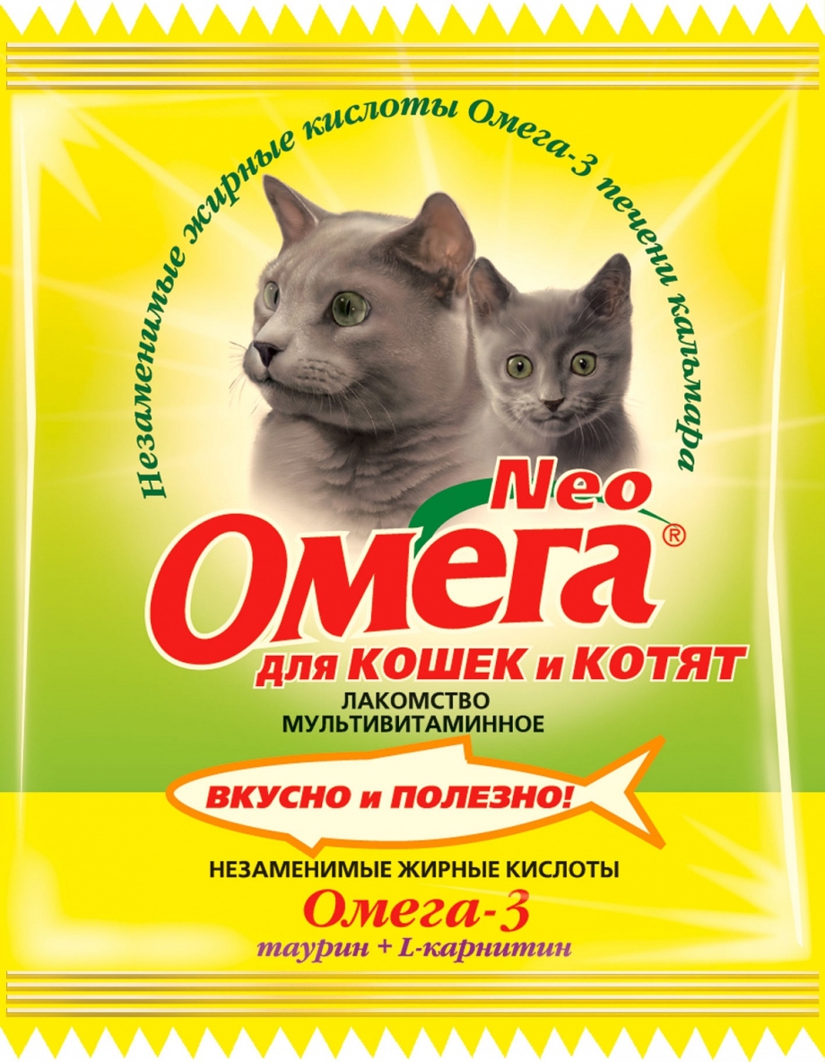 Омега Нео для кошек с таурином