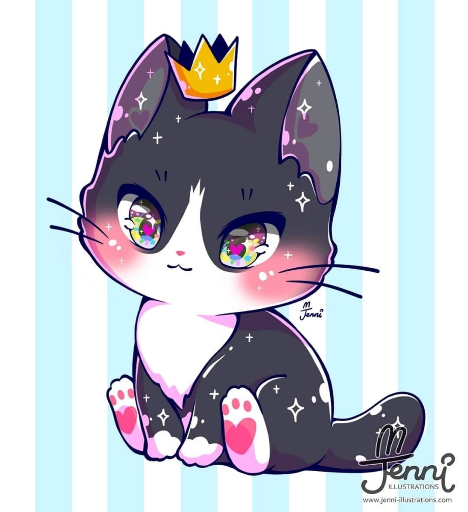 Котики мультяшные