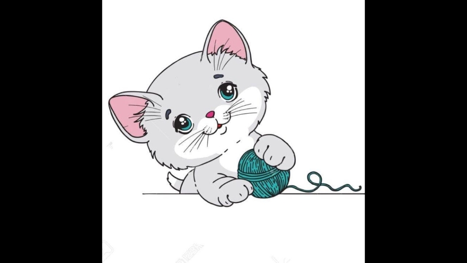 Котенок рисунок