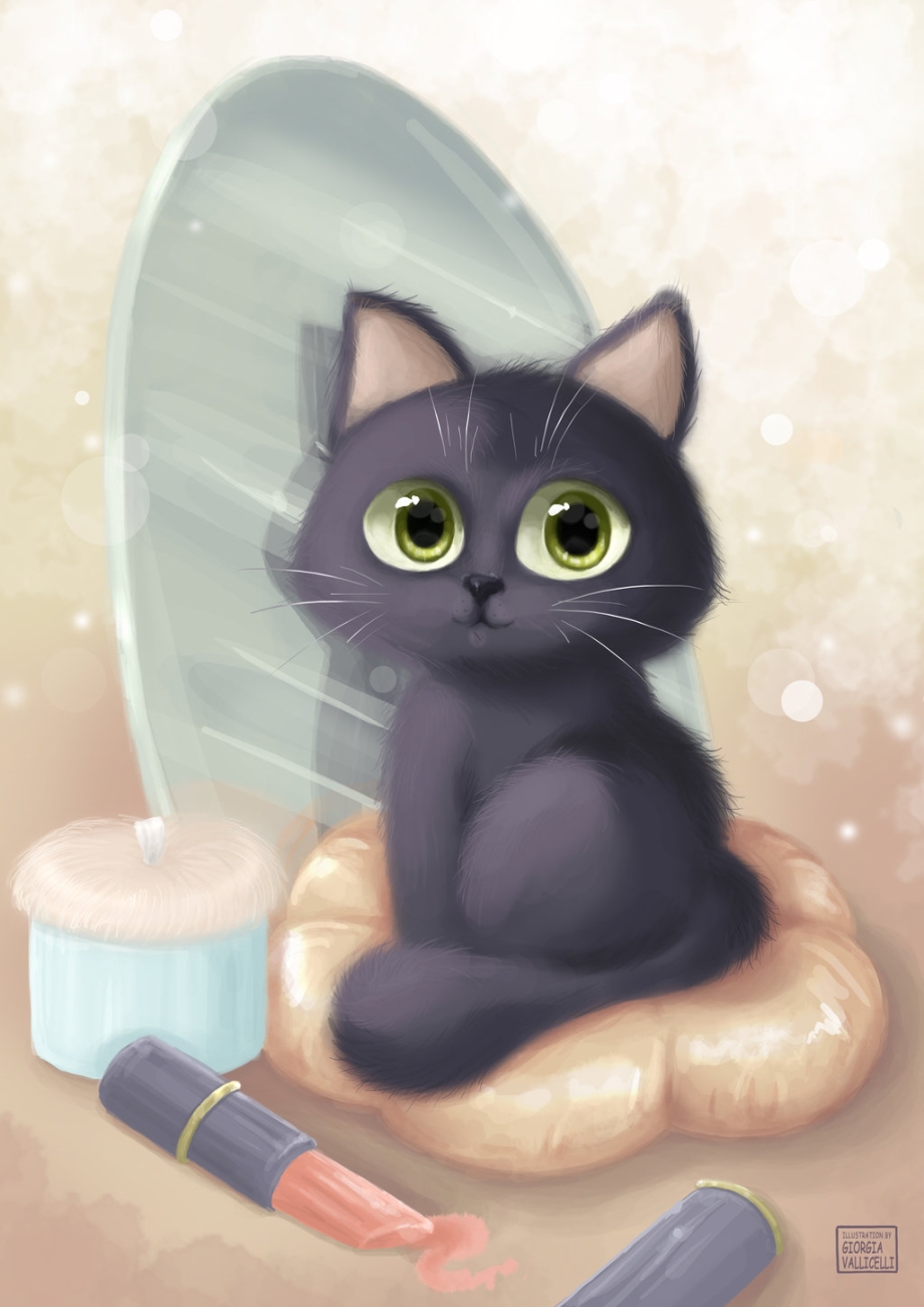 Котики мультяшные