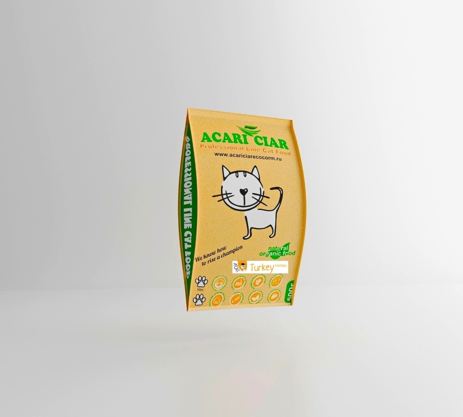 Grandorf Cat Sterilised Turkey&Rice (индейка с рисом для стерилизованных кошек) 2кг