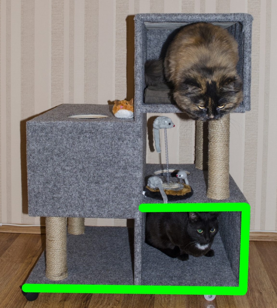 Домик для кошки "Кошкин дом"