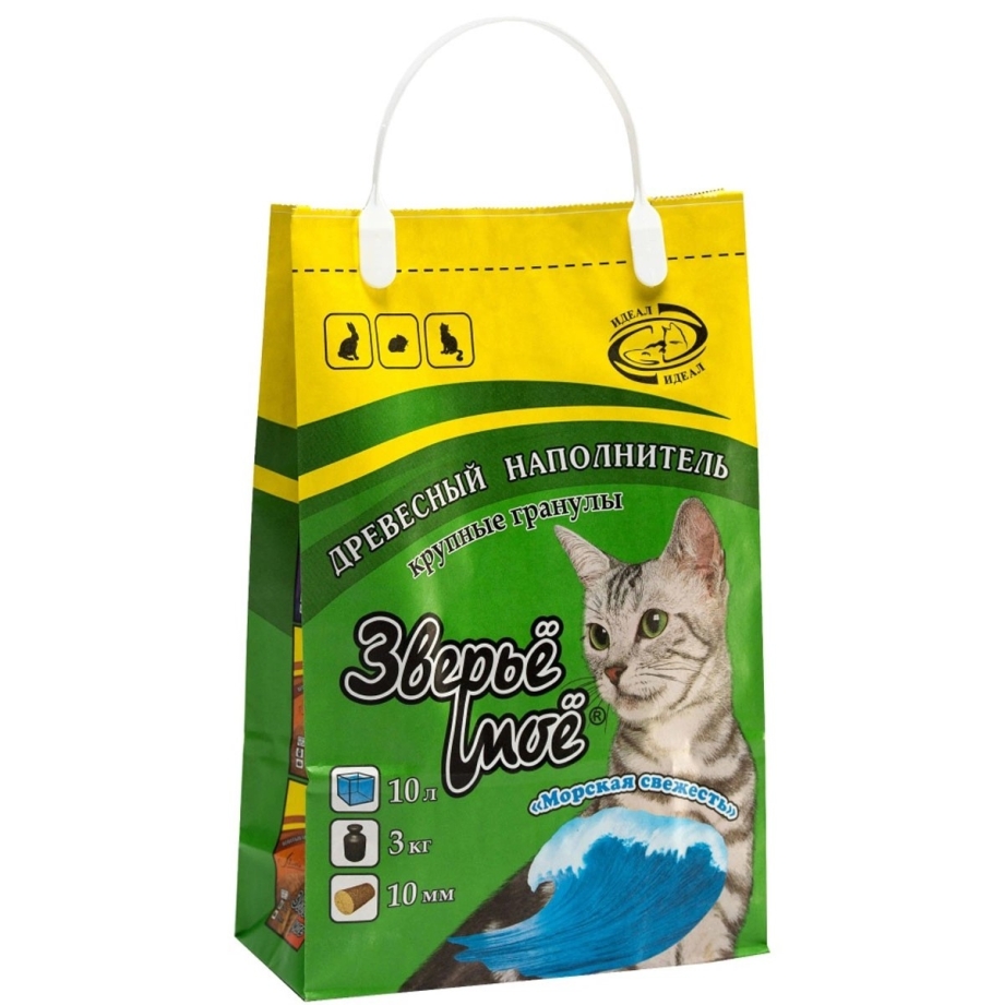 Cats best наполнитель древесный комкующийся
