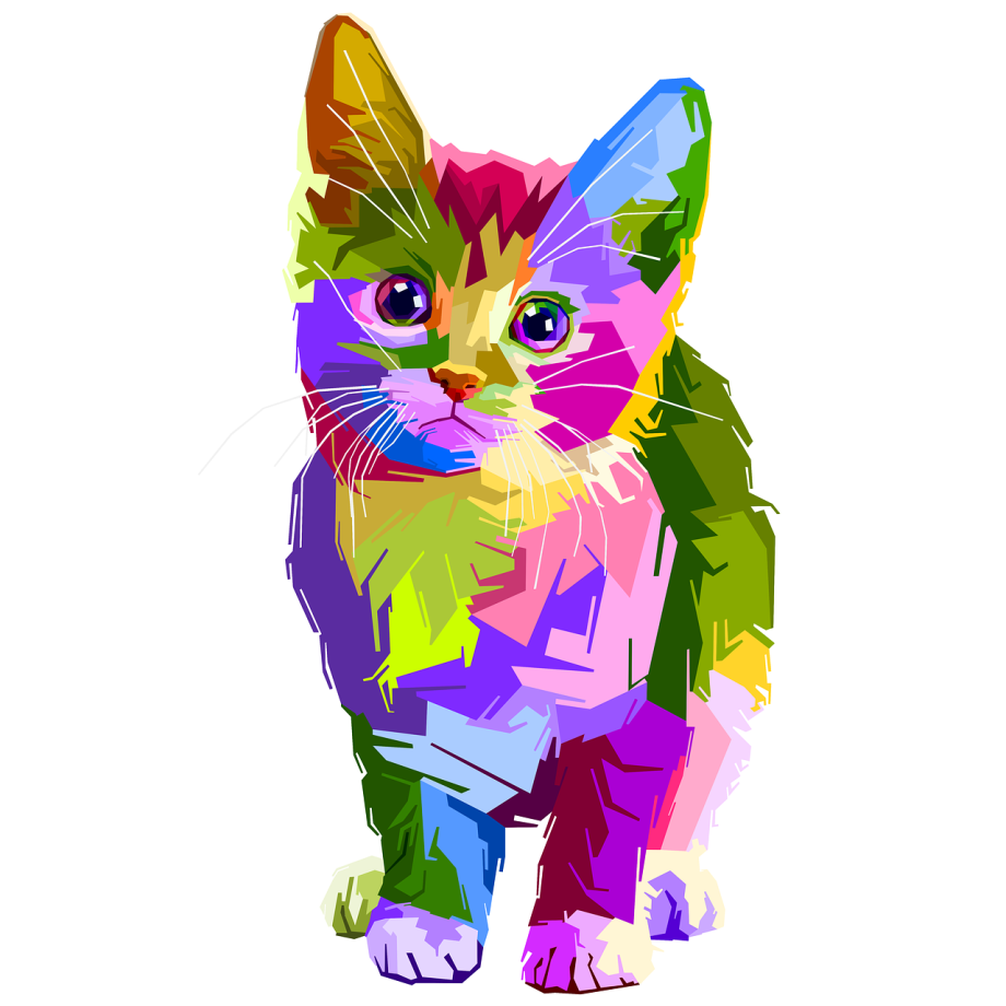 Цветные коты