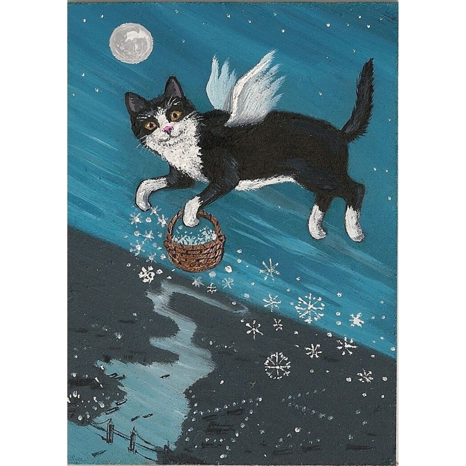 Кот ангел