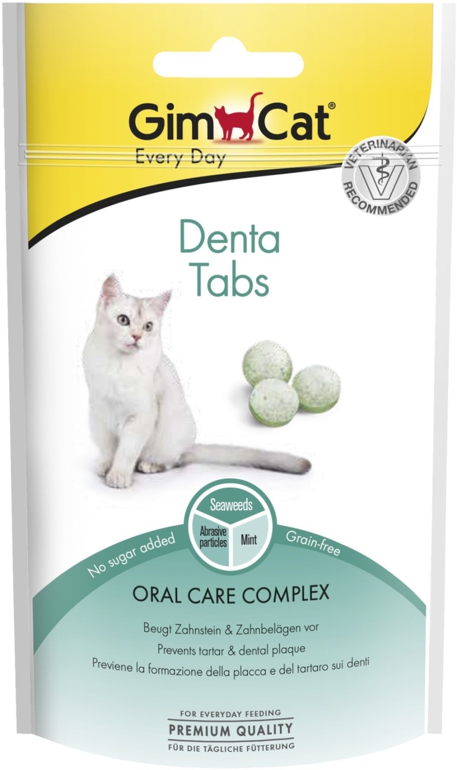 GIMCAT Дента табс 40 г