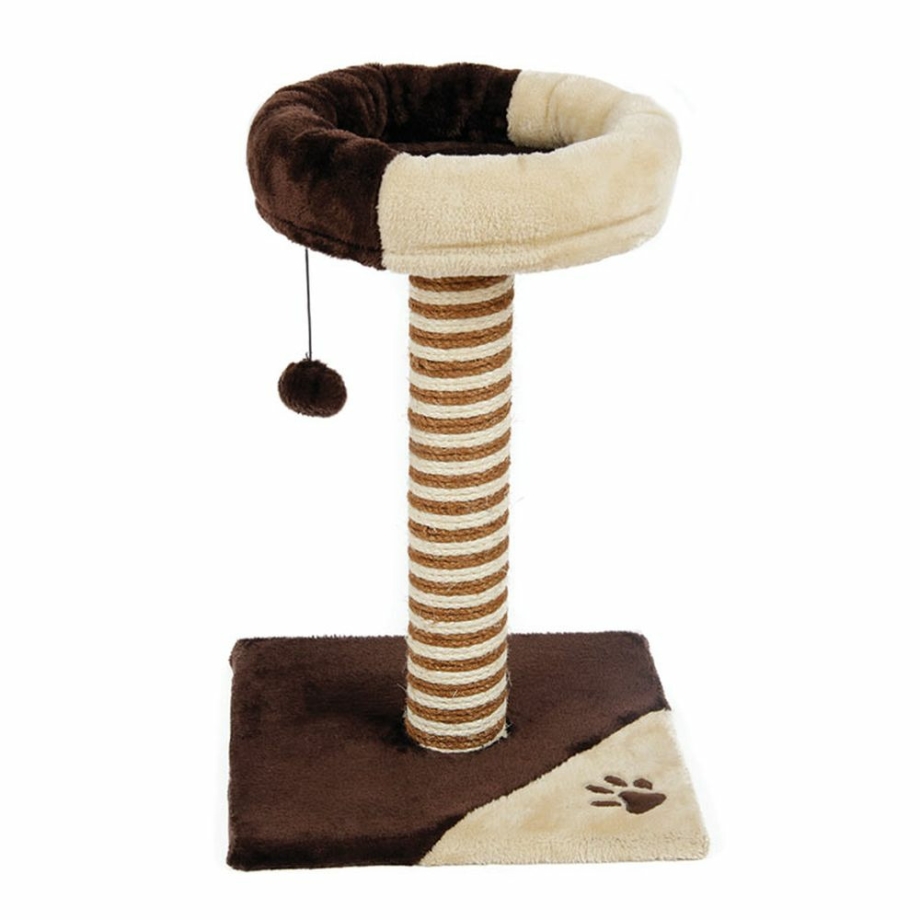 Когтеточка Triol игровой комплекс для кошек 39x28x133см ct44