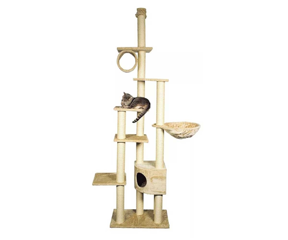 Игровой комплекс для кошек Trixie Madrid, размер 68х44х270см.