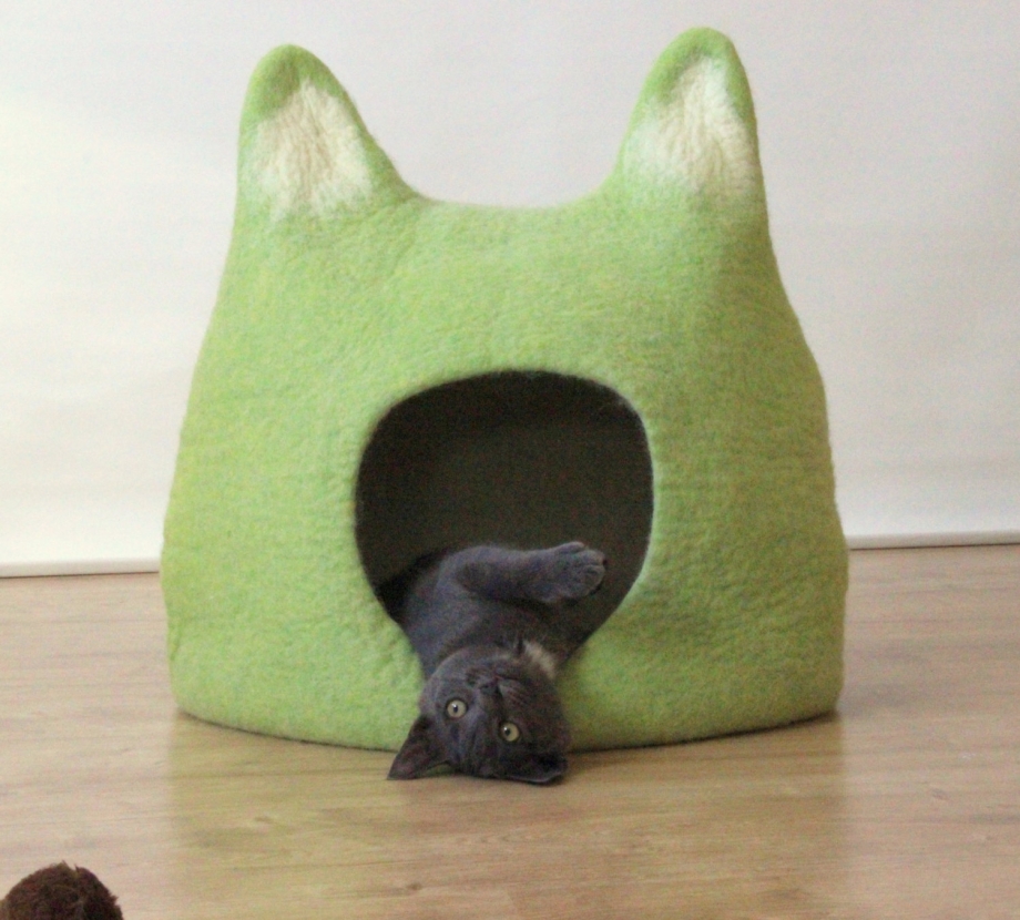 Кошачий домики своим руками из поролона