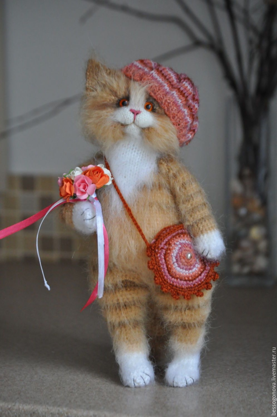 Вязаные котики