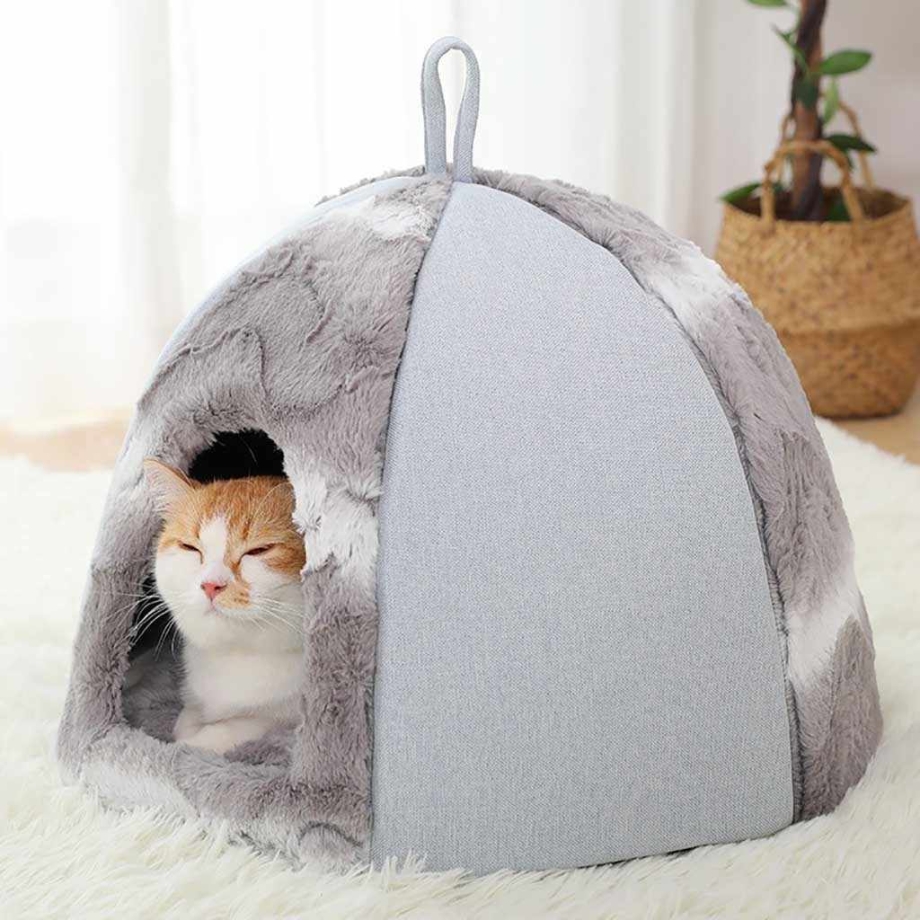 Кошачий домик мягкий