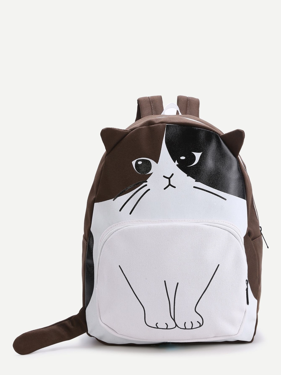 Модные рюкзаки с котиками